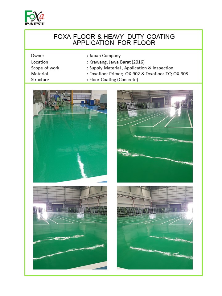 Frizma-floor coating
