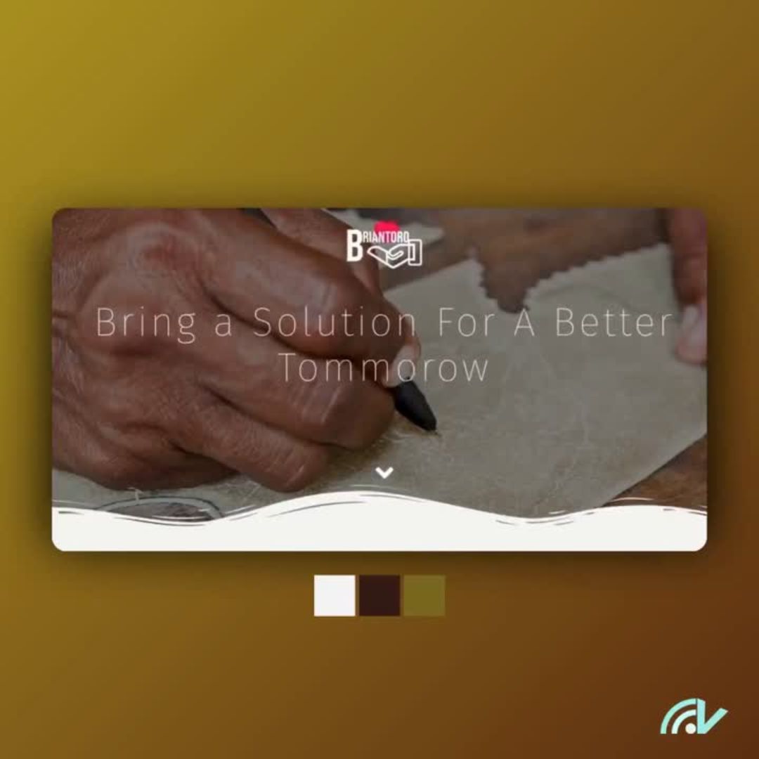 website briantoro, klien VWEB